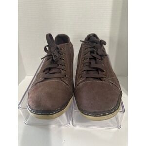Skechers Casual‎ Sneakers Brown Canvas Lace Up Comfort Shoes Men's